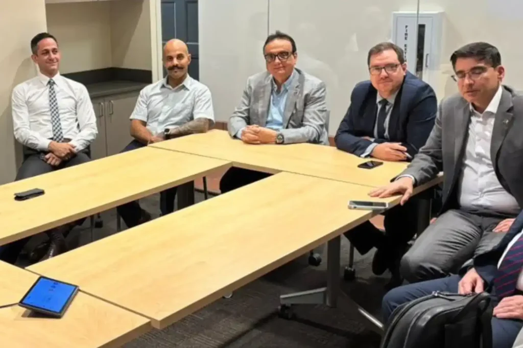 José Henrique Gonçalves, Pedro Marques, Fadi Zuhayri, Ricardo Simões e Fernando Palamone