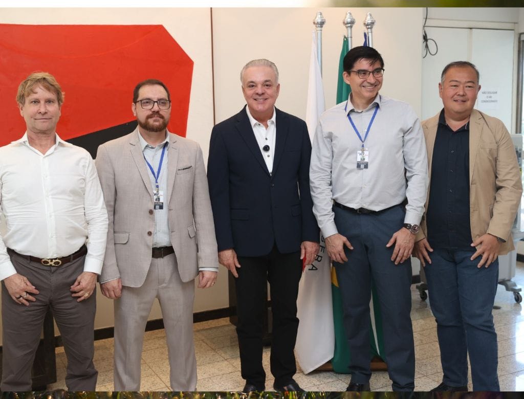 Jorge Berger, Ricardo Simões, prefPaulo Sergio, Fernando Palamone e Reinaldo Kazuo Nakamitsu